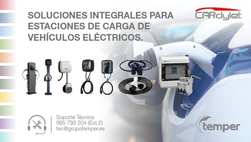 Soluciones integrales para estaciones de carga de vehículo eléctrico adaptadas a cada sector del mercado