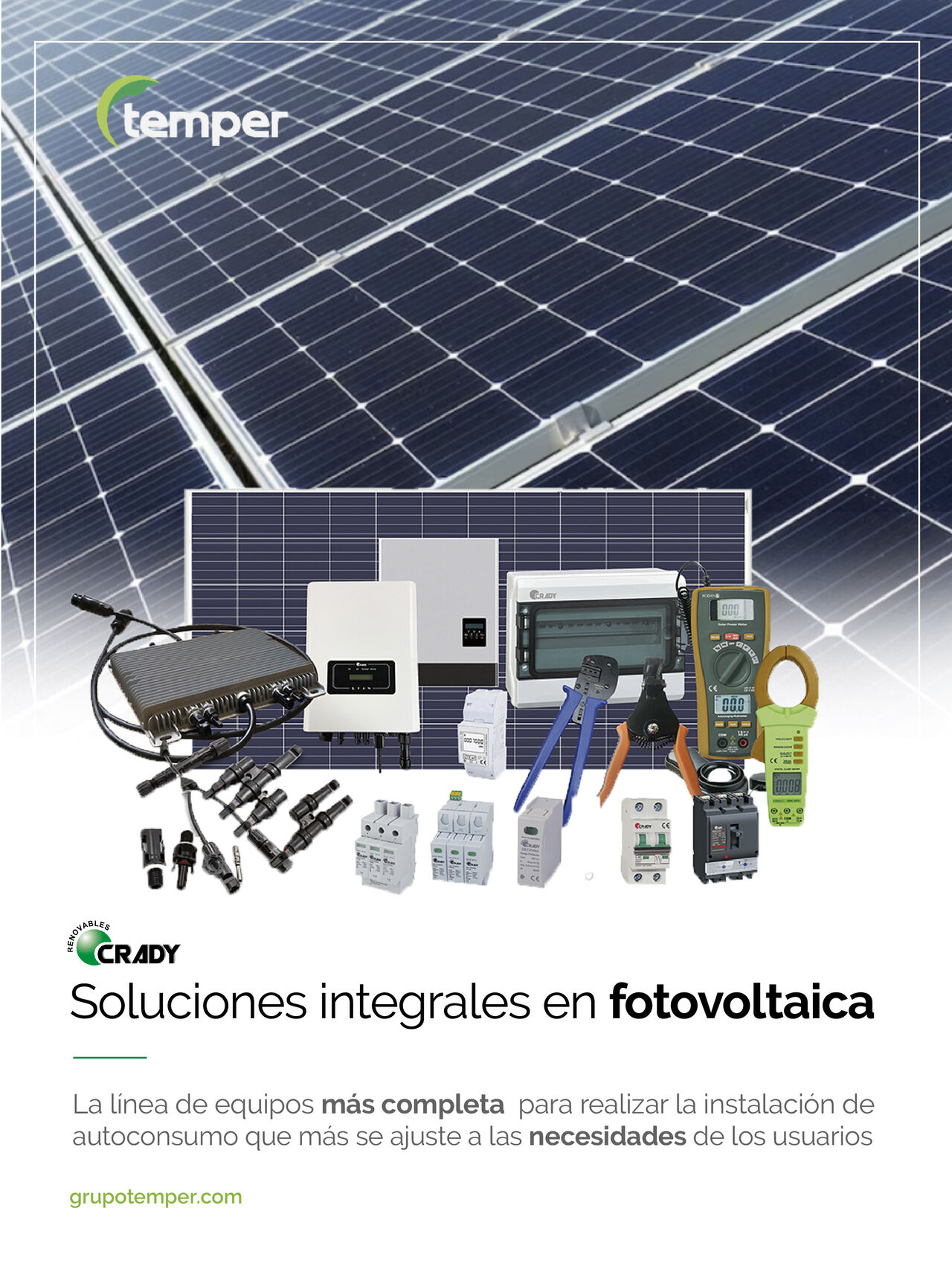 Soluciones Completas para instalaciones de fotovoltaica