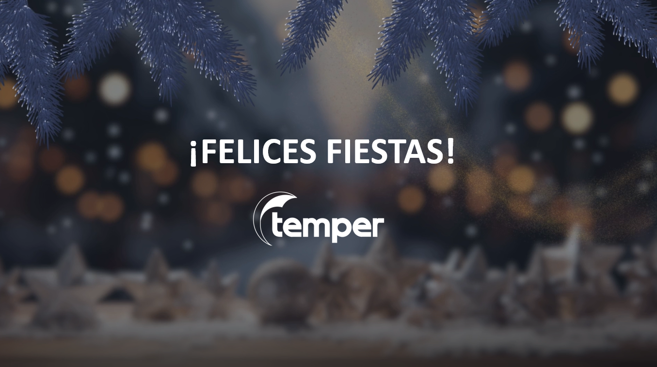 ¡Felices Fiestas de parte de todo el equipo de TEMPER!