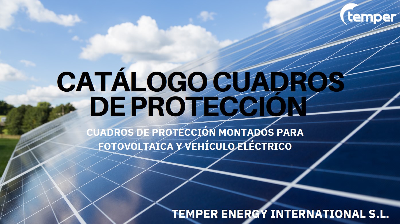 KITS compuestos por todos los elementos de protección para instalaciones fotovoltaicas e infraestructuras de carga de vehículo eléctrico